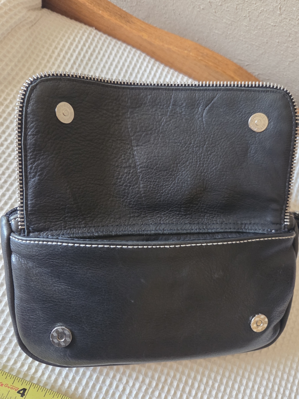 Harley-Davidson Black Leather Fringe Crossbody Bag - Picture 11 of 13